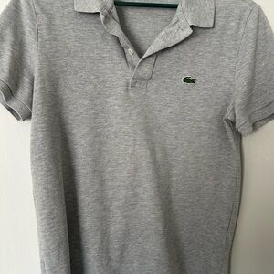 Lacoste Men's Polo Shirt in Light Gray